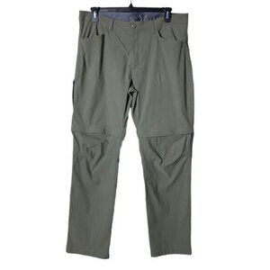 Eddie‎ Bauer Mens Nylon Convertible Pants Size 40 Hiking Gorpcore Utility…